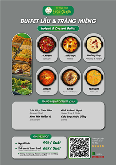 MỪNG KHAI TRƯƠNG - ẨM THỰC CHAY CÔ BA SÀI GÒN