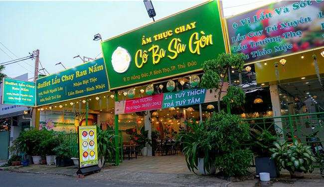 ẨM THỰC CHAY CÔ BA SÀI GÒN