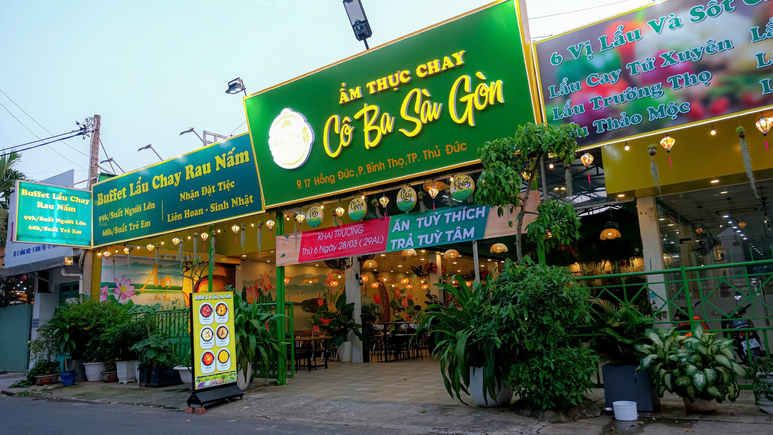 ẨM THỰC CHAY CÔ BA SÀI GÒN